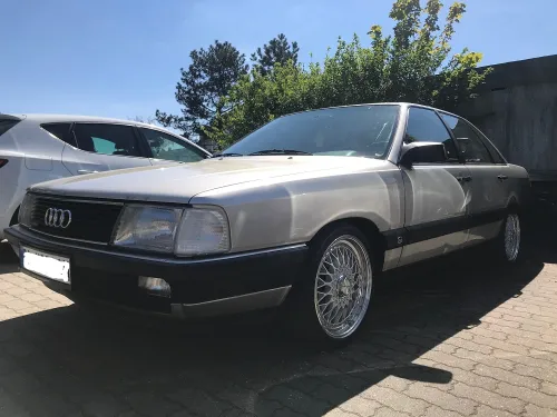 Lenso BSX 7,5x17Zoll ET35 4x108 Silber mit Tüvgutachten