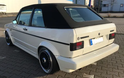 BSX Klassik Lip Satz 7x17Zoll ET35 LK 4x100 mit Tüv Schwarz