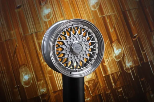 Lenso BSX RS Limited Felge 7+8x15Zoll 4x100 Silber mit Tüv Teilegutachten