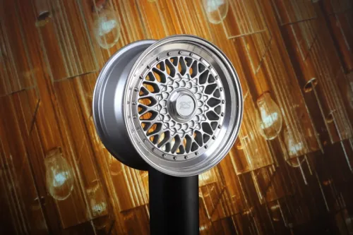 Lenso BSX RS Limited Felge 7,5x16+9x16Zoll 4x100 Silber mit Tüv Teilegutachten