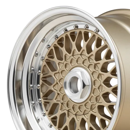 Lenso BSX RS Limited Felge 8x15Zoll ET25 4x100 New Gold mit Tüv