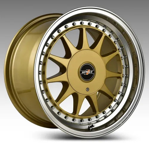 HTG 1 Felgen 9x16Zoll 4x100 4x108 mit Tüvteilegutachten Gold