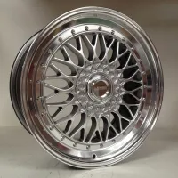 Lenso BSX 8,5x19 ET45 Satz LK 5x112 silber