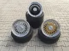 Lenso BSX 7,5x16 + 9x16Zoll 4x100 Silber mit Tüvgutachten