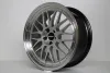 IB Le Mans ® Satz 8,5+10 x 20 LK 5x120 Silber mit Edelstahlschrauben
