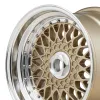 Lenso BSX RS Limited Felge 7,5x17Zoll ET35 4x100 Gold mit Tüv