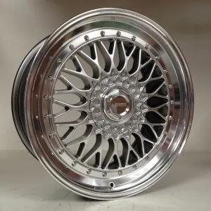 Lenso BSX 8,5x19 ET45 Satz LK 5x112 silber
