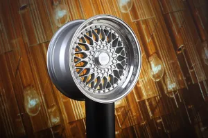Lenso BSX RS Limited Felge 8,5x17Zoll ET30 4x100 Silber mit Tüv Teilegutachten