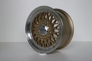 Lenso BSX RS Limited Felge 7x15Zoll ET38 4x100 Gold mit Tüv