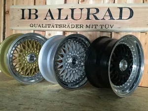 Lenso BSX 7,5 + 8,5x17 Zoll 4x100 Silber mit Tüvgutachten