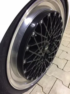 IB Klassik 50 Lip Satz 7x17Zoll ET35 5x112 Schwarz