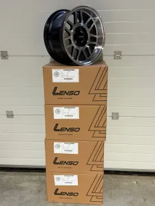 Lenso LW1 Felgensatz 9x16 Zoll ET20 LK4x100